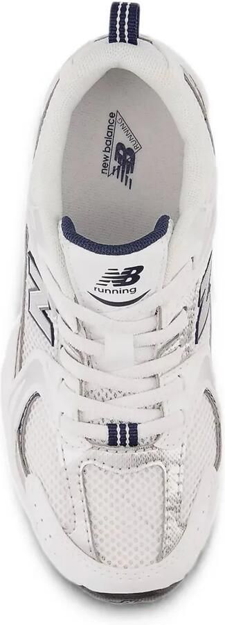 New Balance Kids 530 sneakers met elastische veters en vlakken Wit - Foto 4