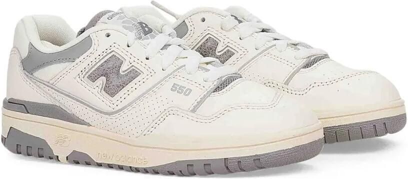 New Balance Kids 550 leren sneakers Grijs