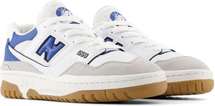 New Balance Kids 550 leren sneakers Wit