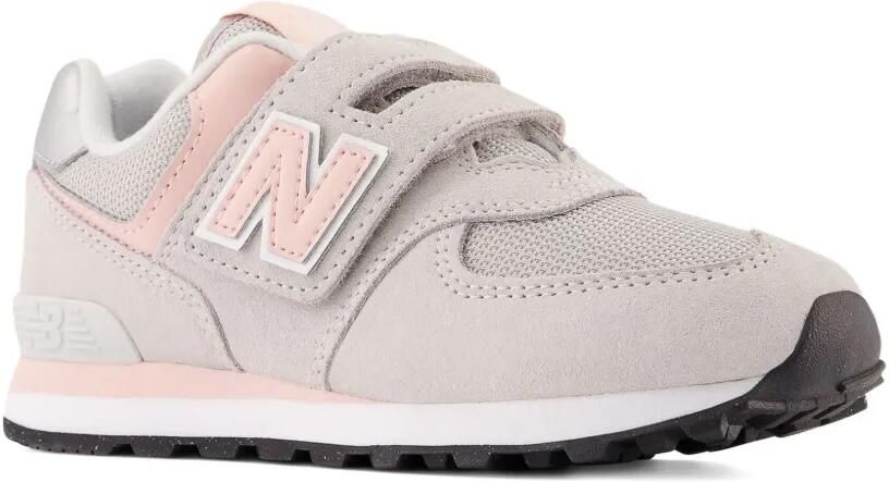 New Balance Kids 574 Core Hook & Loop sneakers Grijs