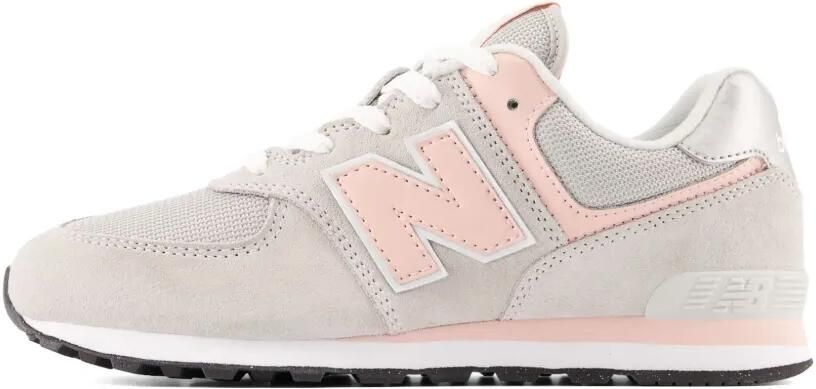 New Balance Kids 574 Core leren sneakers Grijs - Foto 4