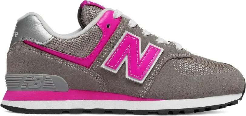 New Balance Kids 574 "Grey Pink" sneakers Grijs
