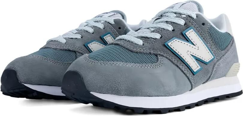 New Balance Kids 574 "Grey Sky Blue" sneakers Grijs - Foto 3