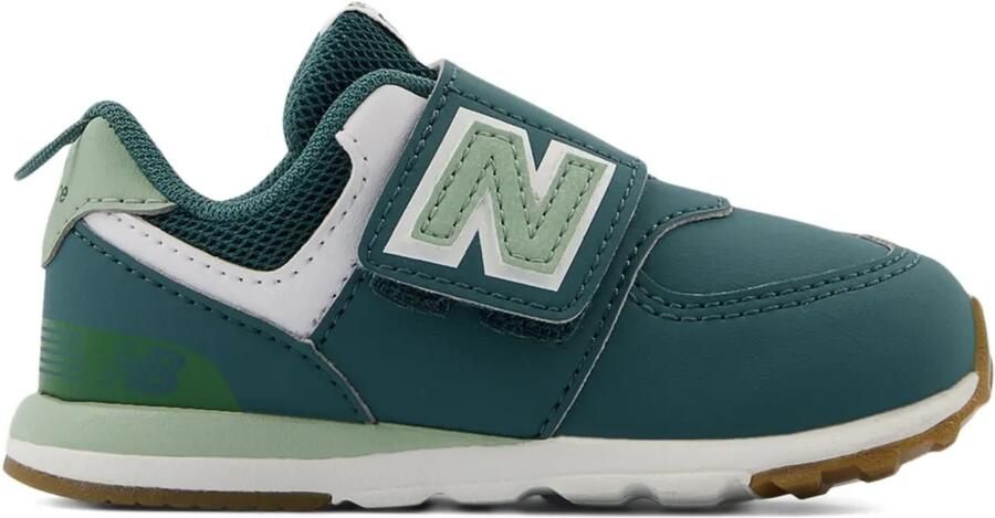 New Balance Kids 574 klittenband sneakers Groen