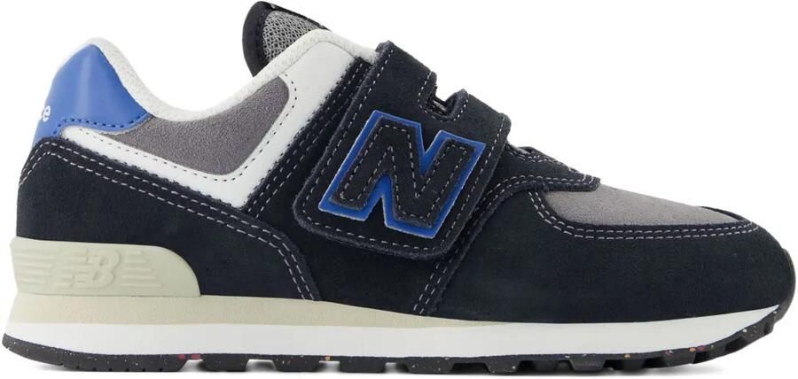 New Balance Kids 574 klittenband sneakers Zwart