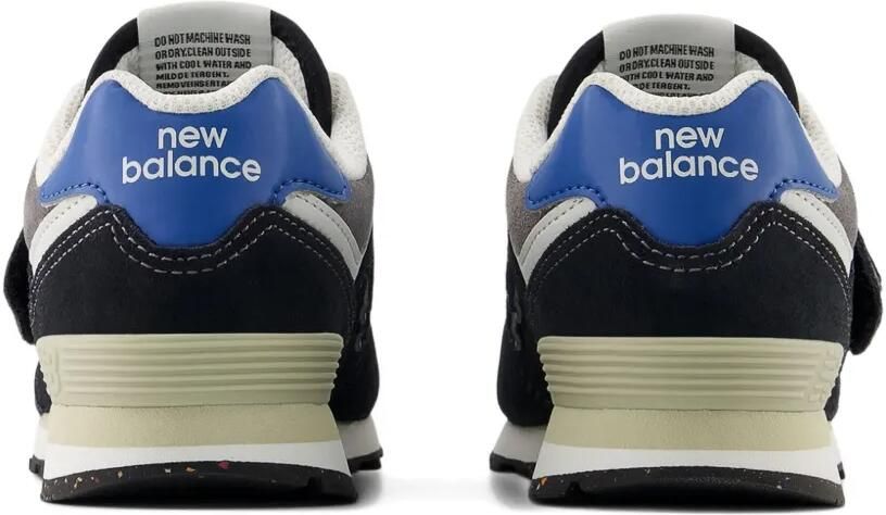New Balance Kids 574 klittenband sneakers Zwart - Foto 3