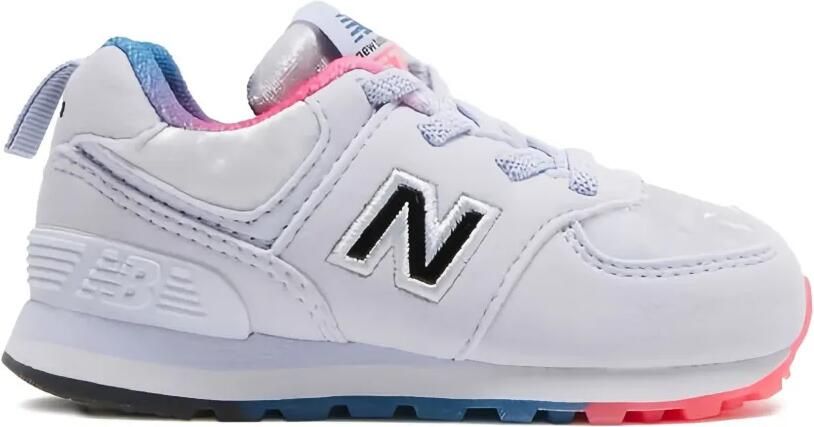 New Balance Kids 574 "Silent Grey White" sneakers Grijs - Foto 3