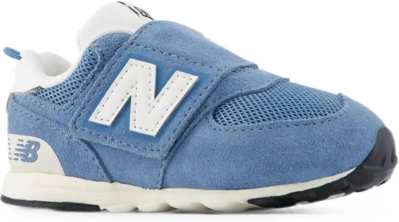 New Balance Kids 574 sneakers met klittenband Blauw - Foto 4