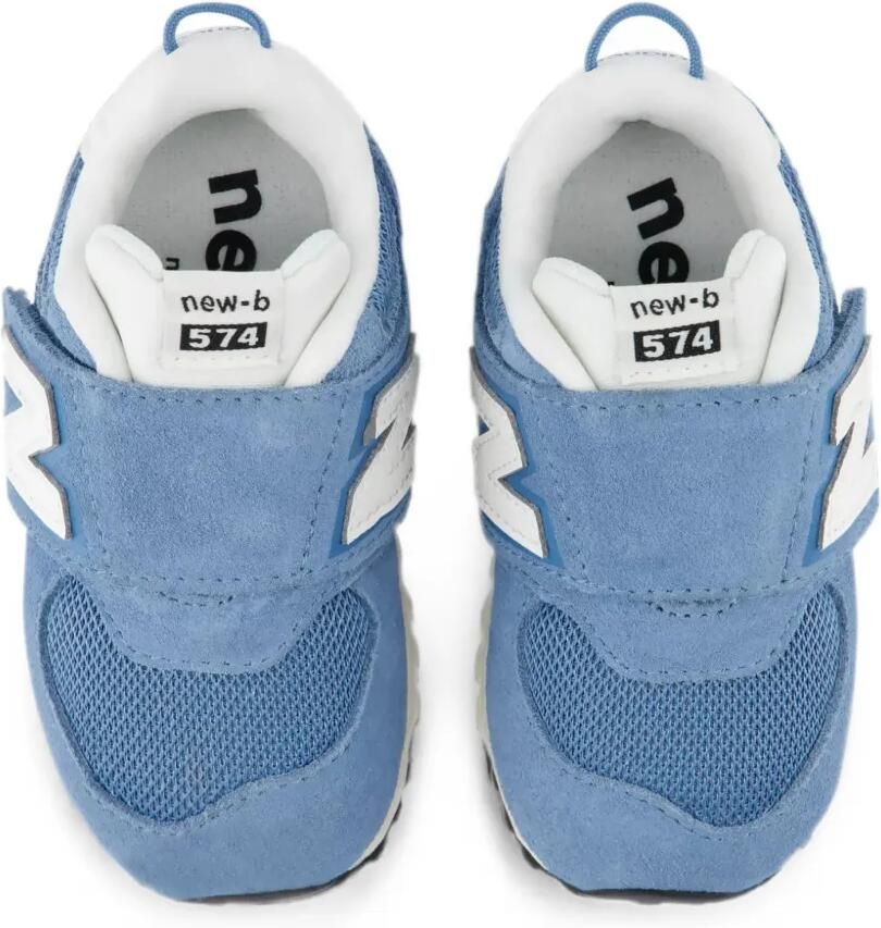 New Balance Kids 574 sneakers met klittenband Blauw - Foto 2