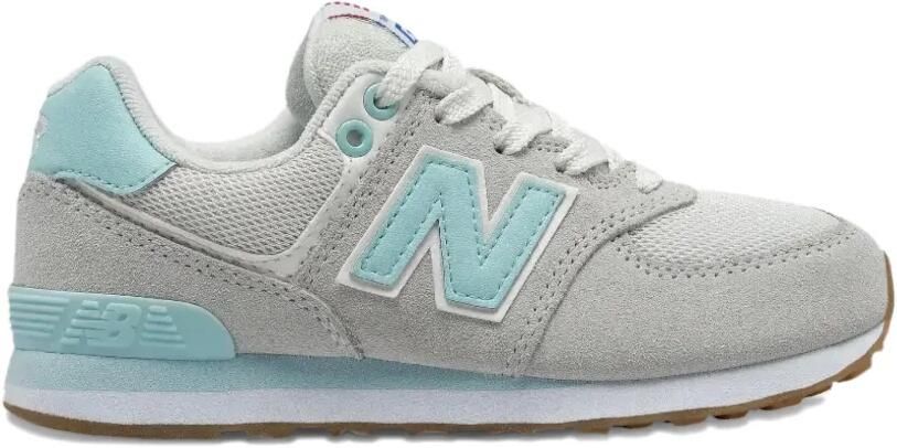 New Balance Kids 574 sneakers met logo Grijs