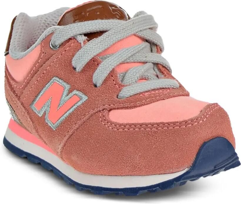 New Balance Kids 574 sneakers met logodetail Roze