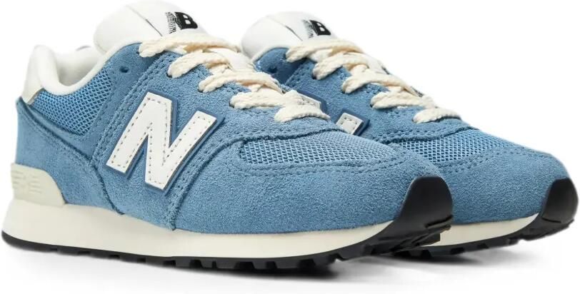 New Balance Kids 574 veterschoenen Blauw - Foto 4