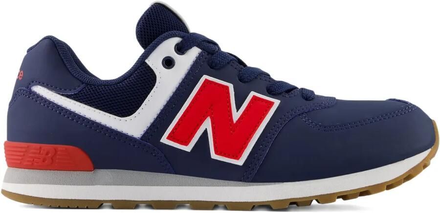 New Balance Kids 574 vetersneakers Blauw