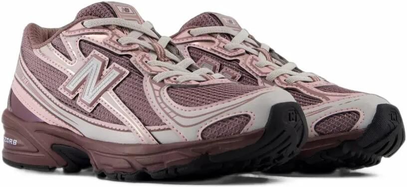 New Balance Kids 740 sneakers met bungee-veters Paars