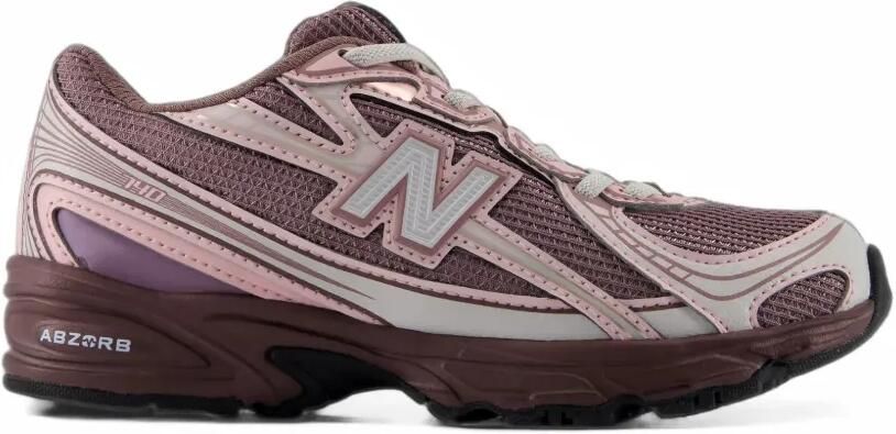 New Balance Kids 740 sneakers met bungee-veters Paars - Foto 4