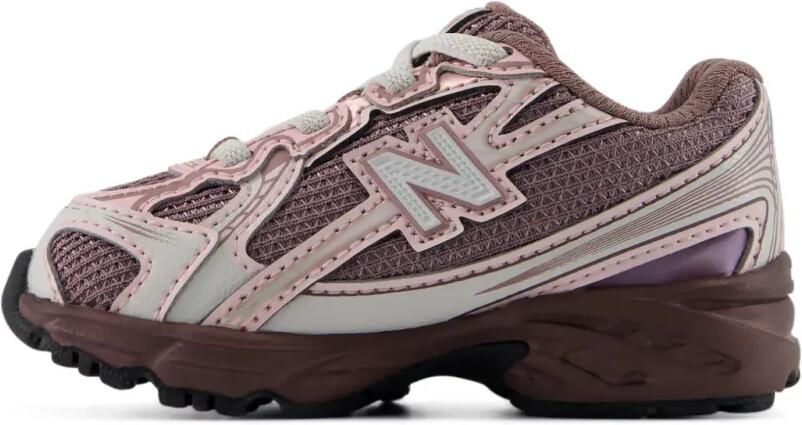New Balance Kids 740 Bungee Lace sneakers Roze - Foto 4