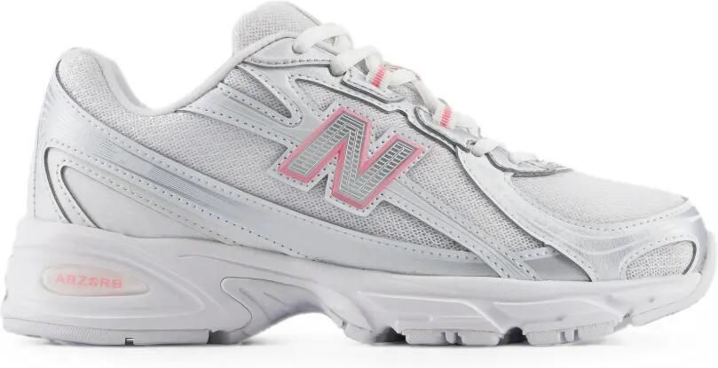 New Balance Kids 740 Lace mesh sneakers Wit