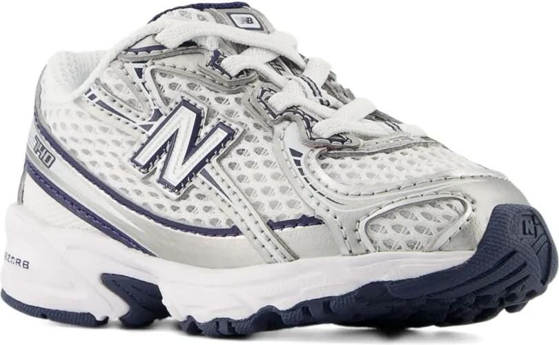 New Balance Kids 740 sneakers met bungee-veters Blauw
