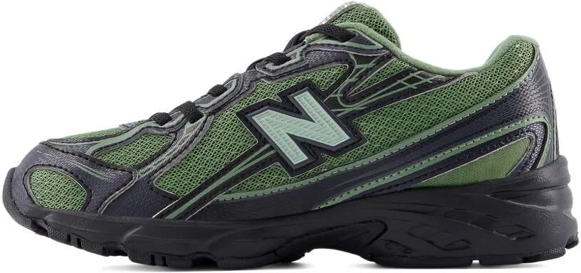 New Balance Kids 740 sneakers met bungee-veters Groen - Foto 4