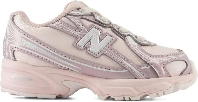 New Balance Kids 740 sneakers met bungee-veters Roze