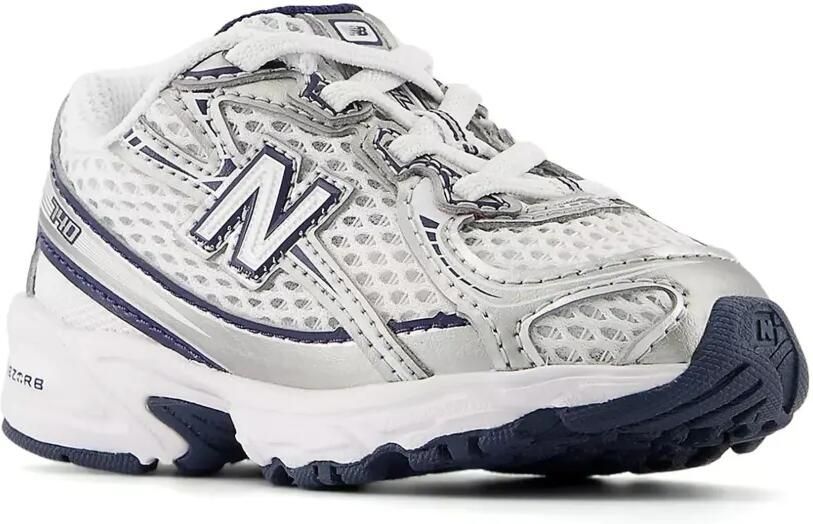 New Balance Kids 740 sneakers met bungee-veters Wit