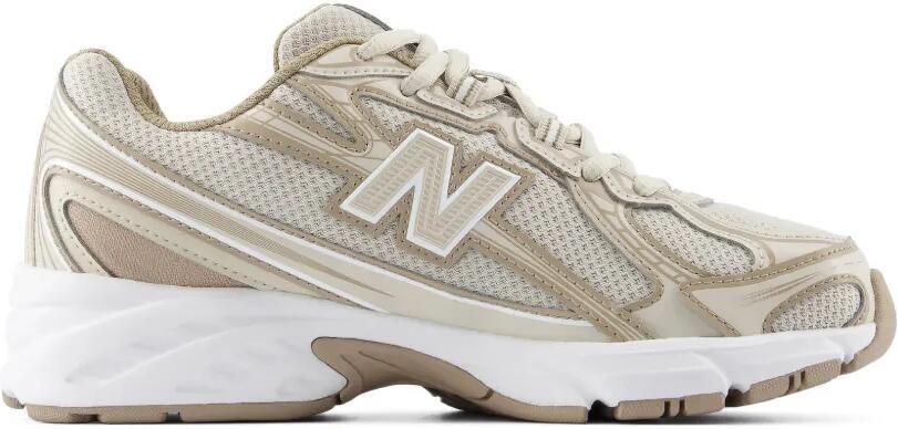 New Balance Kids 740 sneakers met mesh vlak Beige