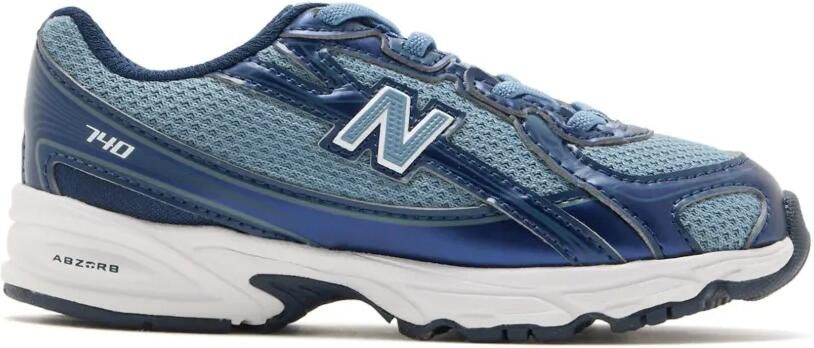 New Balance Kids 740 sneakers met mesh vlak Blauw