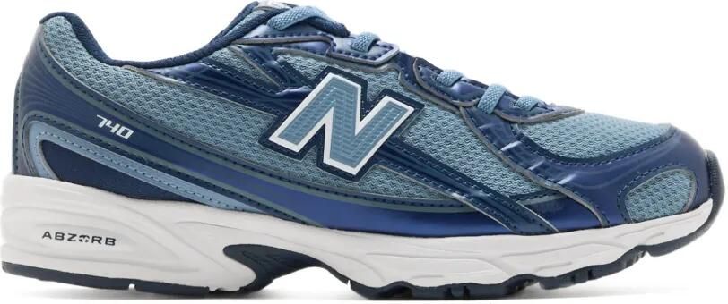 New Balance Kids 740 sneakers met mesh vlak Blauw