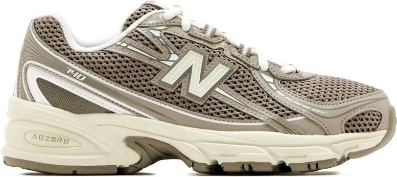 New Balance Kids 740 sneakers met mesh vlak Bruin