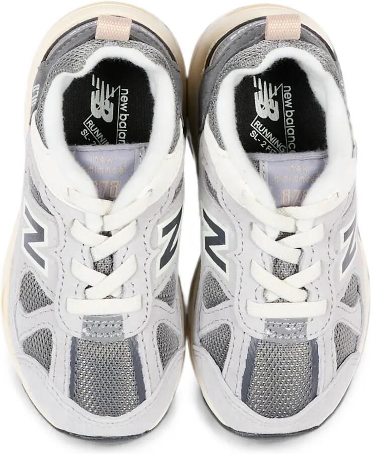 New Balance Kids 878 low-top sneakers Grijs