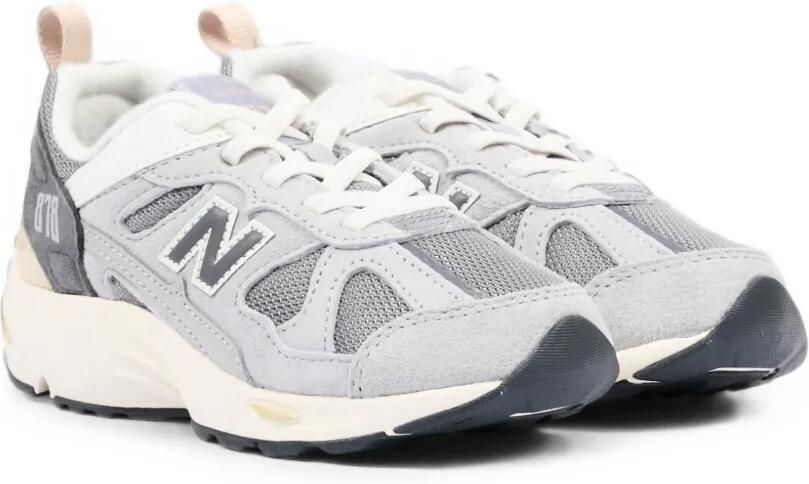 New Balance Kids 878 sneakers met vlakken Grijs