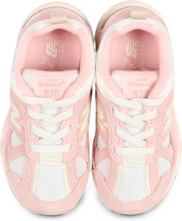 New Balance Kids 878 sneakers met vlakken Roze - Foto 2