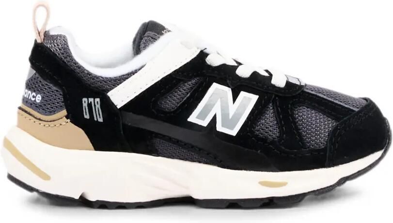 New Balance Kids 878 sneakers Zwart