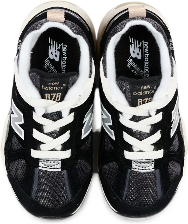 New Balance Kids 878 sneakers Zwart - Foto 2