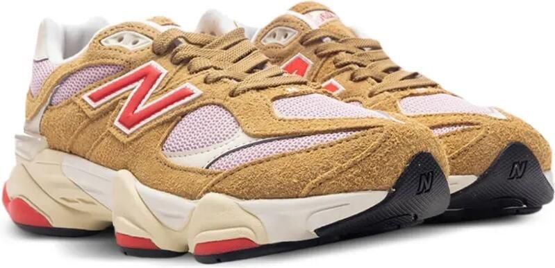 New Balance Kids 9060 "Beige Pink" sneakers