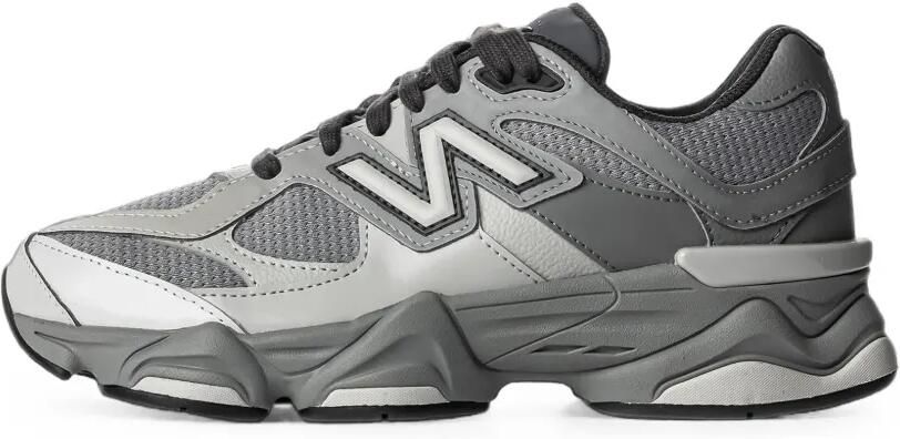 New Balance Kids 9060 GS sneakers met kant Grijs