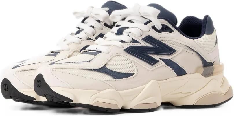 New Balance Kids 9060 "NB Navy Linen Wide" sneakers Beige