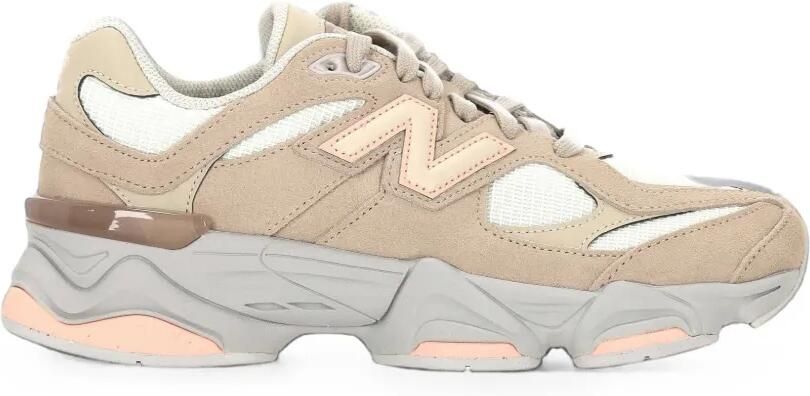 New Balance Kids 9060 panelled suede sneakers Beige - Foto 3