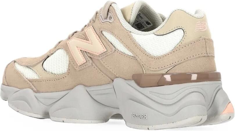 New Balance Kids 9060 panelled suede sneakers Beige - Foto 2