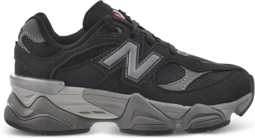 New Balance Kids 9060 sneakers met kant Zwart