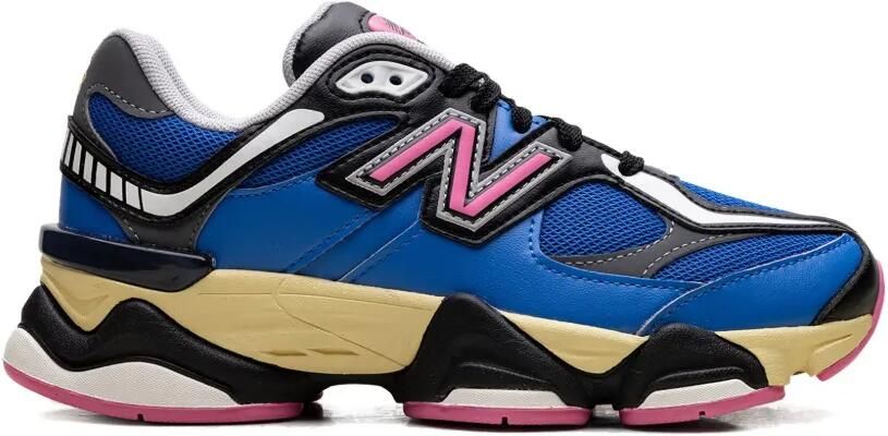 New Balance Kids 9060 sneakers met vlakken Blauw