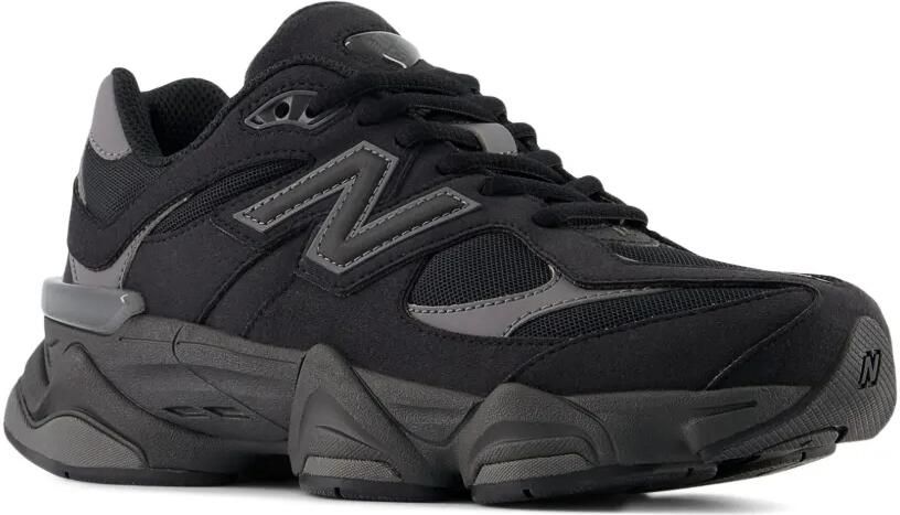New Balance Kids 9060 Sway Bars sneakers met kant Zwart