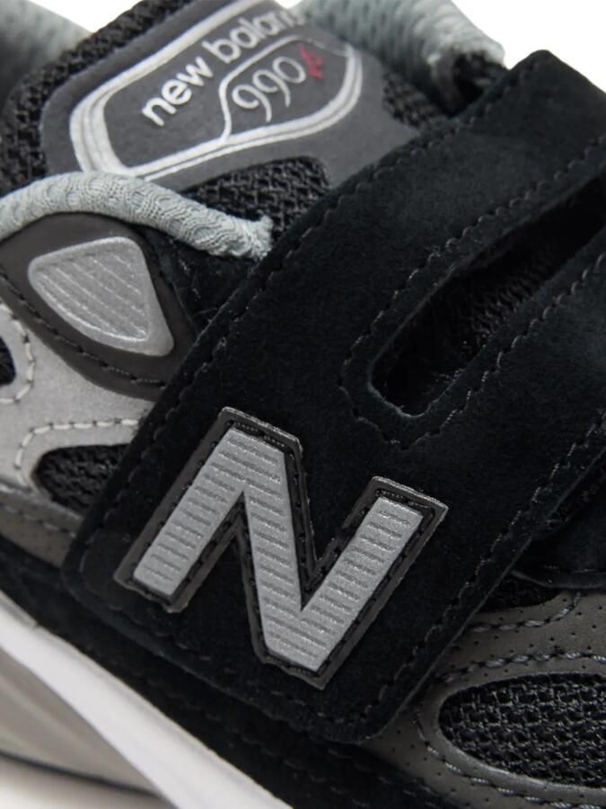 New Balance Kids 990 sneakers met klittenband Zwart - Foto 3