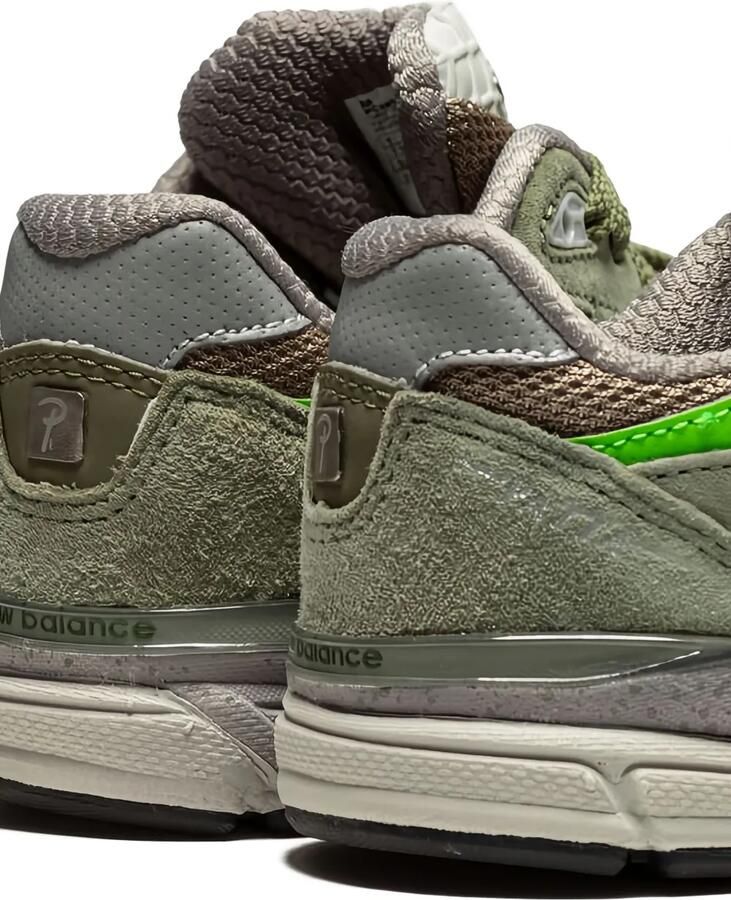 New Balance Kids 990v3 "Patta x New Balance PS" sneakers Groen - Foto 2