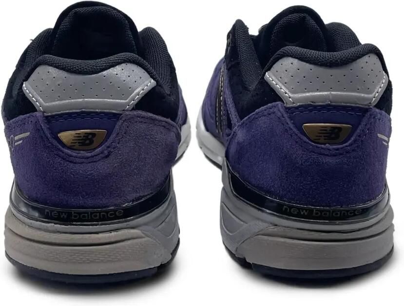 New Balance Kids 990v4 "Dark Purple" sneakers Paars - Foto 4