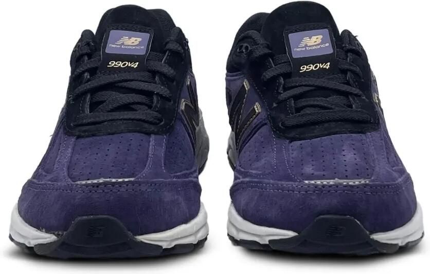 New Balance Kids 990v4 "Dark Purple" sneakers Paars - Foto 5