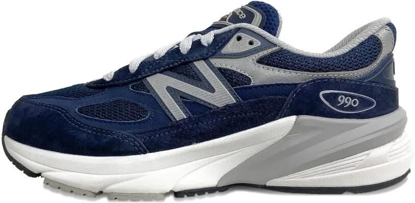 New Balance Kids 990v6 sneakers Blauw