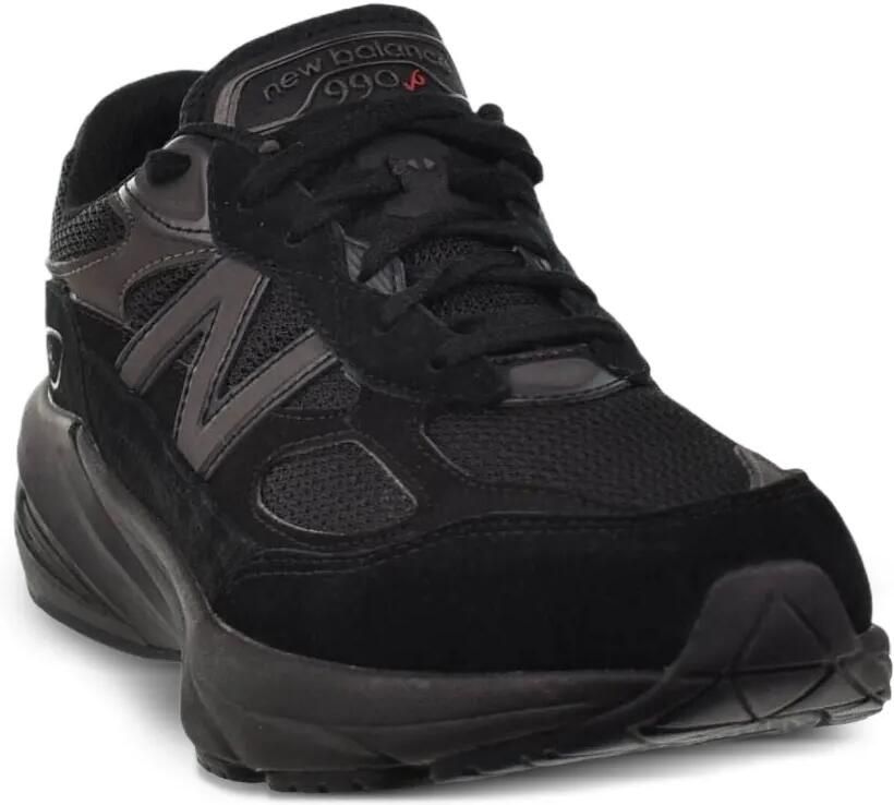 New Balance Kids 990v6 "Triple Black" sneakers Zwart - Foto 2