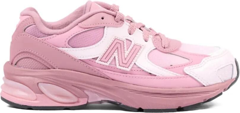 New Balance Kids Low-top sneakers met vlakken Roze