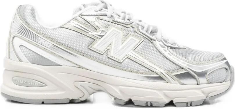 New Balance Kids mesh panelled sneakers Zilver